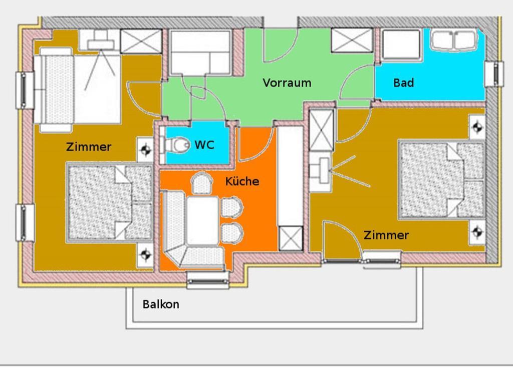 Апартаменты Haus Panorama Шладминг Номер фото